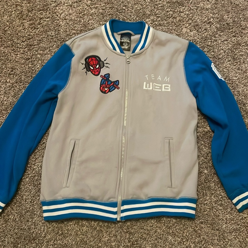 Disney Marvel Spiderman “Team W.E.B.” zip up jacket